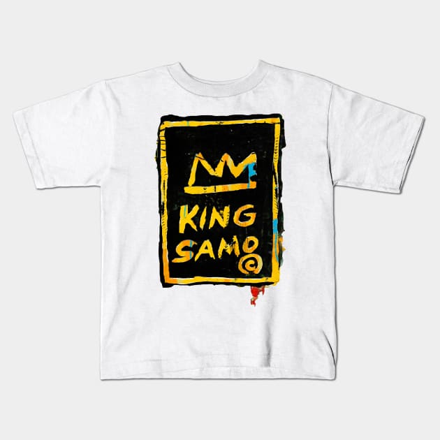 King SAMO Kids T-Shirt by Sauher